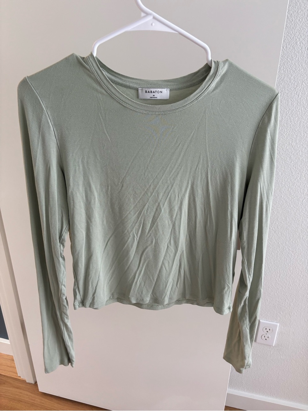Babaton Light Sage Green Long Sleeve